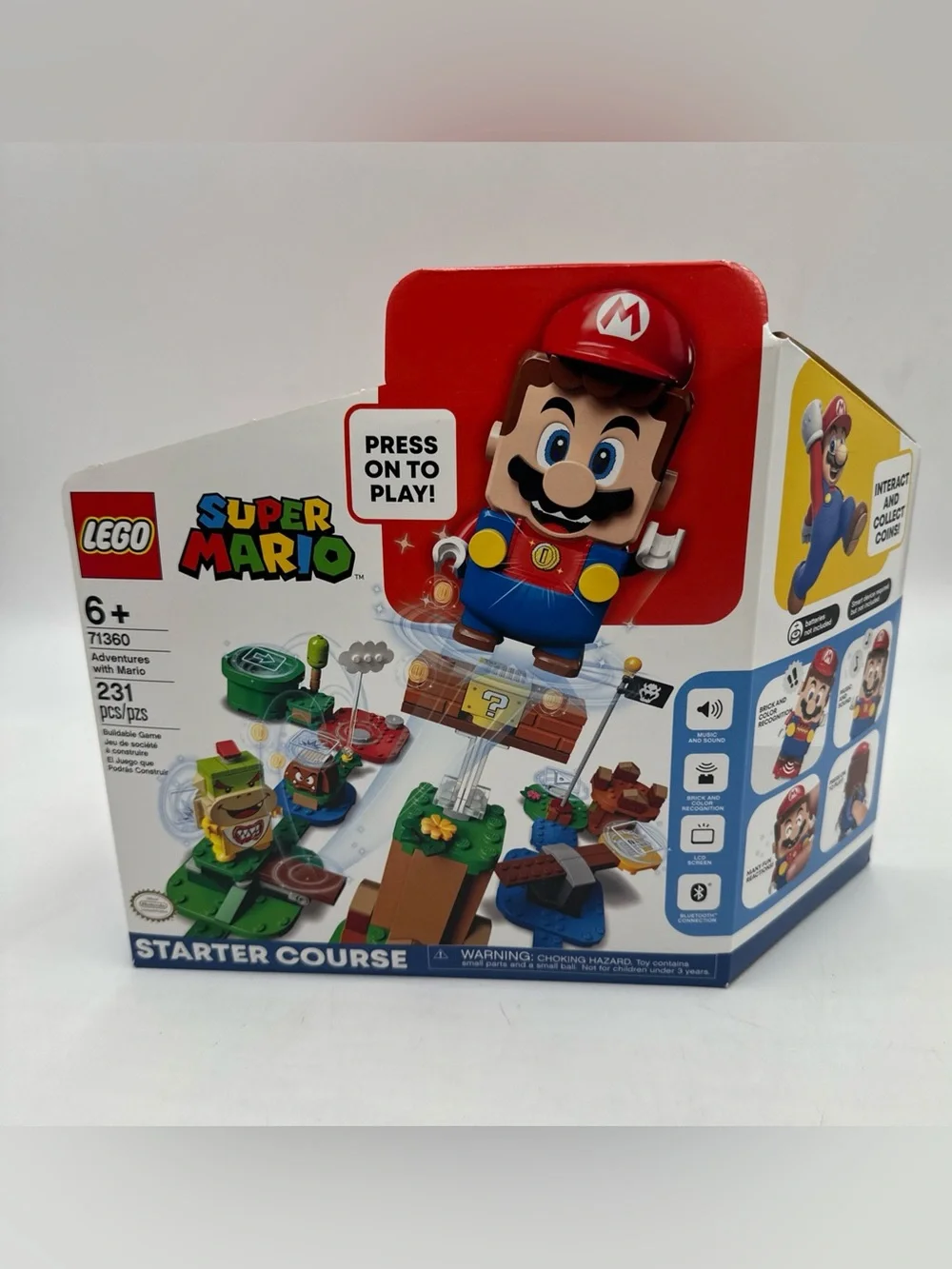 NEW LEGO Super Mario 71360 Adventures with Mario Starter Course 231 Pc Sealed